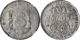 MEXICO. 8 Reales, 1769-Mo MF. Mexico City Mint. Charles III. NGC MS-63.
KM-105; EI-70; Gil-M-8-49; FC-48. Stunning quality, boasting frosty white sur...