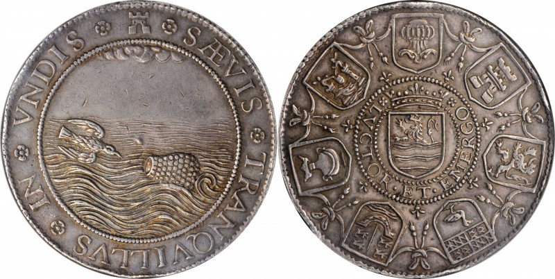 NETHERLANDS. Zeeland. Assassination of Willem I Silver Medal, ND (1584). NGC AU-...