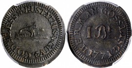 NETHERLANDS ANTILLES. Saint Eustatius. Token, 1771. PCGS AU-55 Gold Shield.
SCH-1432. Issued after the British occupation of 1781 by merchant Herman ...