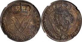 NORWAY. Krone, 1725-HCM. Kongsberg Mint. Frederik IV. NGC MS-62.
Dav-1292; KM-222; Sieg-12; H-4. The single second finest certified of the date on th...