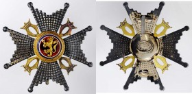 NORWAY. Order of St. Olaf I Class Commander's Breast Star. Instituted 1847 (Type 2 1905-1937). EXTREMELY FINE.
Barac-89; Werlich-983; Vernon-21. Diam...