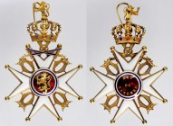 NORWAY. Order of St. Olaf II Class Commander's Badge with Swords. Instituted 1847 (Type 2; 1905-1937). EXTREMELY FINE.
Barac-91; Werlich-982; Vernon-...