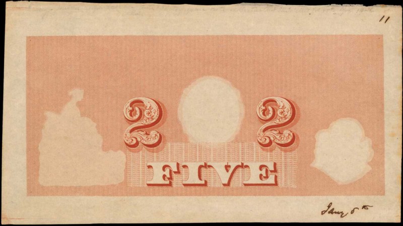 CANADA. ND. P-Unlisted. Printing Test Note. About Uncirculated.
A printing test...