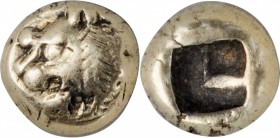 LYDIA. Alayattes II to Kroisos (7th to 6th Century B.C.). EL 1/12 Stater, Sardes Mint, ca. 620/10-550/39 B.C. NGC VF.
Traite-1, 47; SNG Kayhan-1015. ...