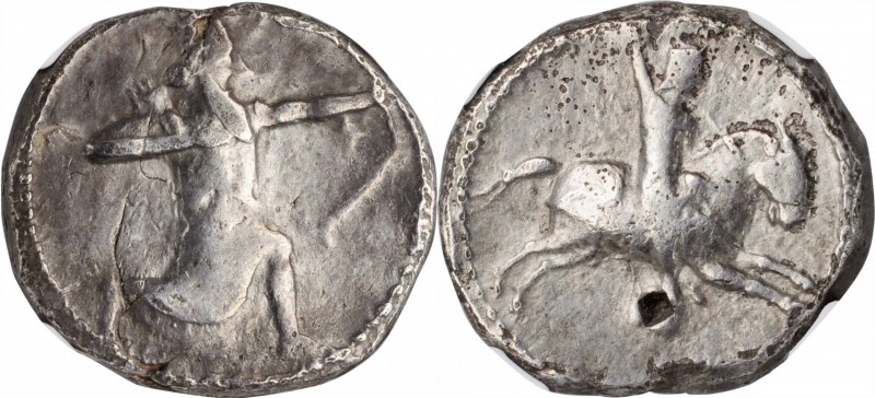 PERSIA. Achaemenidae. AR Tetradrachm, Uncertain mint in Caria, ca. 350-334 B.C. ...