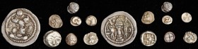 MIXED LOTS. Asia Minor. Octet of Silver Fractions (8 Pieces). Grade Range: CHOICE FINE to CHOICE VERY FINE.
Emanating mostly from various mints aroun...