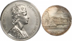 GREAT BRITAIN. Elizabeth II Coronation Silver Medal, 1953. PCGS SPECIMEN-66 Gold Shield.
BHM-4448; Eimer-2086a. By Spink & Son. Obverse: Crowned and ...