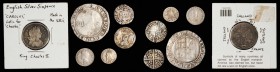 GREAT BRITAIN. Early Silver Issues (6 Pieces), 13th to 17th Century. Grade Range: GOOD to VERY FINE.
A mix of different silver denominations (largest...