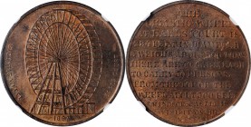 GREAT BRITAIN. Exhibition Bronze Medal, 1897. Victoria. NGC MS-63 Brown.
BHM-3627 (numbered incorrectly on holder). Diameter: 32 mm. Struck for the V...