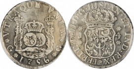 GUATEMALA. 4 Reales, 1756-G J. Guatemala City Mint. Ferdinand VI. PCGS Genuine--Cleaned, EF Details Gold Shield.
KM-17.1; cf. Yonaka-G4-56; Gil-G-4-3...