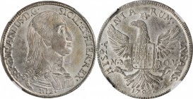 ITALY. Sicily. 12 Tari, 1796-Nd OV. Palermo Mint. Ferdinando IV. NGC MS-62.
Dav-1424; KM-237. A well struck and finely detailed coin with pleasing br...