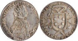 ITALY. Pisa. Tallero, 1621. Cosimo II de'Medici. PCGS AU-53 Gold Shield.
Dav-4196; KM-16.4. A decently struck and uniformly gray toned coin, with goo...