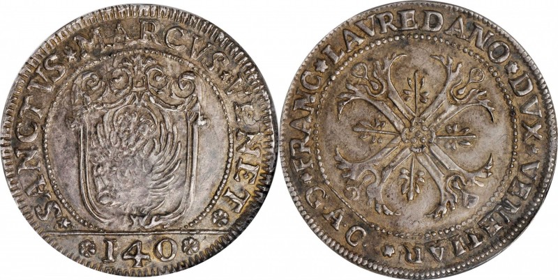 ITALY. Venice. Scudo, (1752)-GAC. Francesco Loredano. NGC AU-58.
Dav-1548; KM-6...