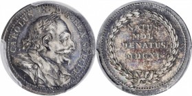 SWEDEN. Karl IX Born-Died Silver Medal, ND (1786-87). PCGS MS-65 Gold Shield.
Hild-19. One of a series of medalettes struck in 1786-87 which feature ...