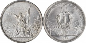 SWITZERLAND. St. Gallen Shooting Festival 5 Francs, 1874. PCGS MS-65 Gold Shield.
KMX-S12; R-1156a; HMZ 2-1343j. Struck to commemorate the shooting f...