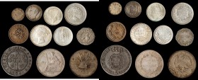 MIXED LOTS. Assorted Mostly Silver Issues (11 Pieces). Average Grade: NEAR EXTREMELY FINE.
A mix of coins from around the world, including Mexico, Si...