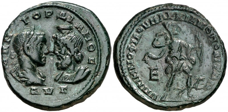 s/d. Gordiano III. Moesia inferior. Marcianopolis. AE 27. (S.GIC. 3647). 13,10 g...