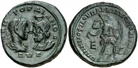 s/d. Gordiano III. Moesia inferior. Marcianopolis. AE 27. (S.GIC. 3647). 13,10 g. Pátina verde. EBC-.