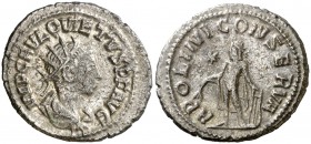 (260-261 d.C.). Quieto. Antoniniano. (Spink 10819) (S. 4) (RIC. 3). 3,63 g. Escasa. MBC+.