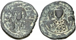 Miguel VII, Ducas (1071-1078). Constantinopla. Follis. (Ratto 2042) (S. 1878). 7,64 g. MBC-.