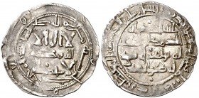 AH 200. Emirato independiente. Al-Hakem I. Al Andalus. Dirhem. (V. 107) (Fro. 5). 2,66 g. MBC.