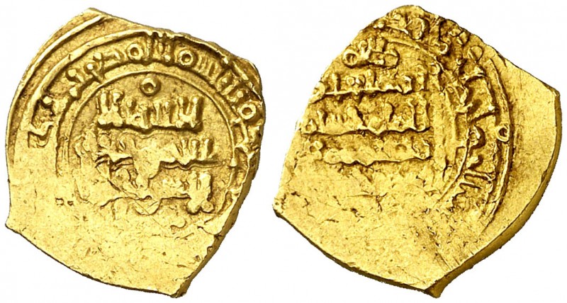 AH 431. Taifa de Zaragoza. Suleyman al-Mostain. (Sarqusta). Fracción de dinar. (...