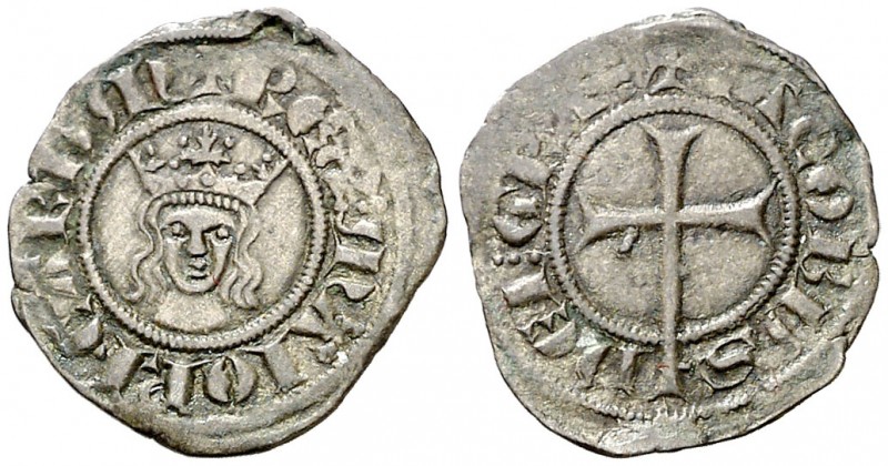 Jaume II de Mallorca (1276-1285/1298-1311). Mallorca. Malla. (Cru.V.S. 543) (Cru...