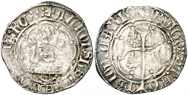 Alfons IV (1416-1458). Mallorca. Ral. (Cru.V.S. 838 var) (Cru.C.G. 2883d). 3,31 ...