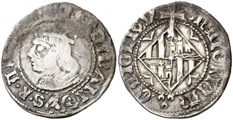 Ferran II (1479-1516). Mallorca. Ral. (Cru.V.S. 1178) (Cru.C.G. 3095). 2,24 g. L...