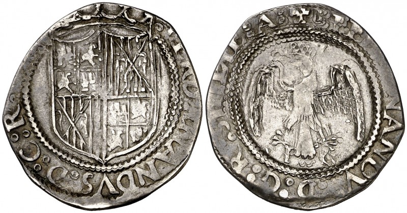 Ferran II (1479-1516). Sicília. Tarí. (Cru.V.S. 1245) (Cru.C.G. 3151) (MIR 244/9...