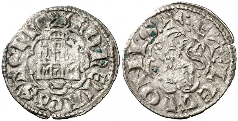 Alfonso X (1252-1284). Cuenca. Blanca Alfonsí. (AB. 266.1, como novén). 0,70 g. ...