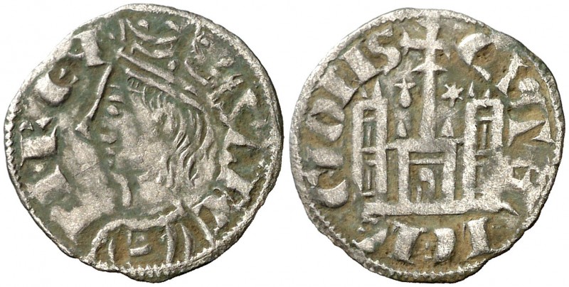 Sancho IV (1284-1295). Coruña. Cornado. (AB. 297). 0,62 g. MBC.