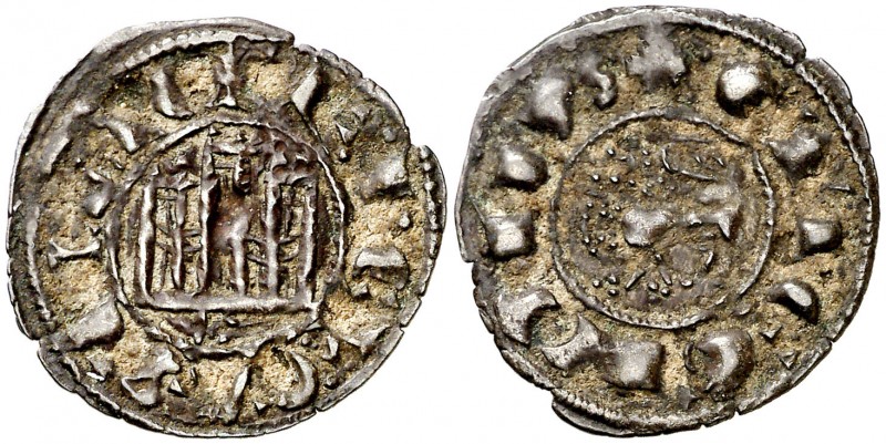 Fernando IV (1295-1312). Marca punta de lanza. Dinero. (AB. 330, como pepión). 0...