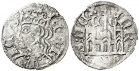 Enrique II (1368-1379). Córdoba. Cornado. (AB. 481). 0,59 g. Ex Áureo 25/04/1989, nº 142, como Enrique III. Escasa. MBC-.