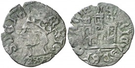 Enrique II (1368-1379). Coruña. Cornado. (AB. 487 var). 0,69 g. Escasa. MBC-.