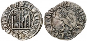 Enrique III (1390-1406). Toledo. Novén. (AB. 610). 0,66 g. Leve defecto de cospel. Escasa. MBC.