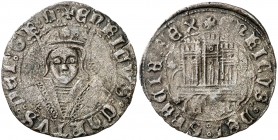 Enrique IV (1454-1474). Jaén. Cuartillo. (AB. 746.1 var). 2,39 g. Ex Áureo 26/01/1999, nº 635. MBC-.