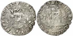 Enrique IV (1454-1474). Sevilla. Cuartillo. (AB. 755.8). 2,74 g. BC+.