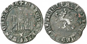 Enrique IV (1454-1474). Cuenca. Maravedí. (AB. 794.1). 1,75 g. Acuñación floja. Escasa. MBC-/BC+.