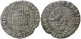 Enrique IV (1454-1474). Sevilla. Maravedí. (AB. 806). 2,14 g. MBC-.