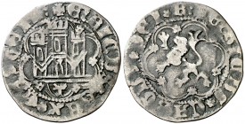 Enrique IV (1454-1474). Toledo. Blanca. (AB. 821.1). 1,29 g. MBC-/BC+.