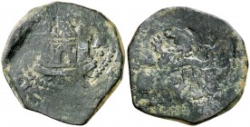 s/d. Felipe II. Cuenca. 1 ochavo. (AC. 57). 4,49 g. BC+.