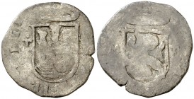 s/d. Felipe II. Toledo. M. 1 cuartillo. (AC. 81) (J.S. A-258). 2,41 g. BC.