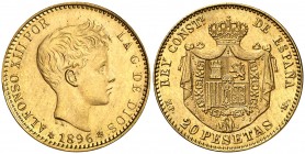 1896*1962. Franco. MPM. 20 pesetas. (AC. 173). 6,48 g. S/C-.