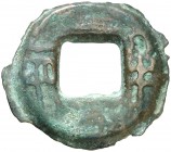 (350-300 a.C.). China. Ban liang. (D.H. 7.3). 5,75 g. AE. Anterior a la dinastía Qin. Ex Áureo & Calicó 12/02/2020, nº 2000. MBC.