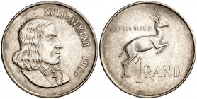 1966. Sudáfrica. 1 rand. (Kr. 71.2). 15 g. AG. EBC.
