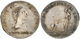 1789. Carlos IV. Barcelona. Módulo 4 reales. (Ha. 11) (V. 75) (V.Q. 13073). 8,05 g. MBC+.