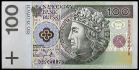 1994. Polonia. Banco Nacional Polaco. 100 zlotych. (Pick 176a). Wladyslaw II Jagiello. S/C-.