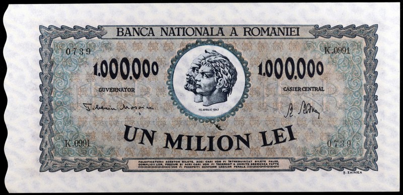 Rumanía. Banco Nacional. 1000000 lei. (Pick 60a). S/C-.