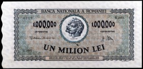Rumanía. Banco Nacional. 1000000 lei. (Pick 60a). S/C-.
